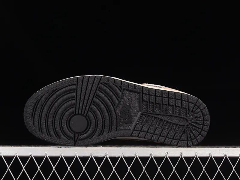 All categories Air Jordan Jordan series basketball shoes Air Jordan 1 Low Z version Air Jordan 1 Low AJ1 Joe 1 white and yellow burst pattern low-top cultural casual sneakers DZ4130-201